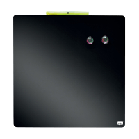 Nobo black magnetic whiteboard, 36cm x 36cm 1903774 208161