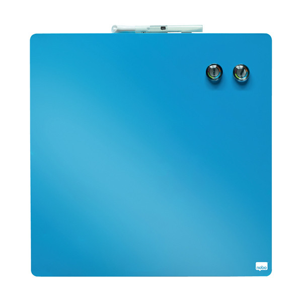 Nobo blue magnetic whiteboard, 36cm x 36cm 1903873 208163 - 1