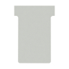 Nobo grey T-Cards, size 2 (100-pack)