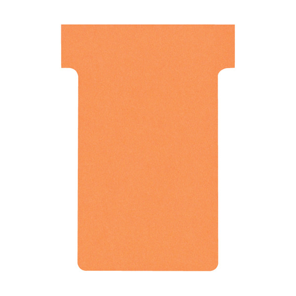 Nobo orange T-cards, size 2 (100-pack) 2002009 247045 - 1