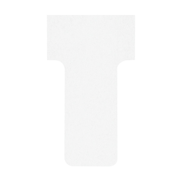 Nobo white T-Cards, size 1 (100-pack) 2001002 247022 - 1