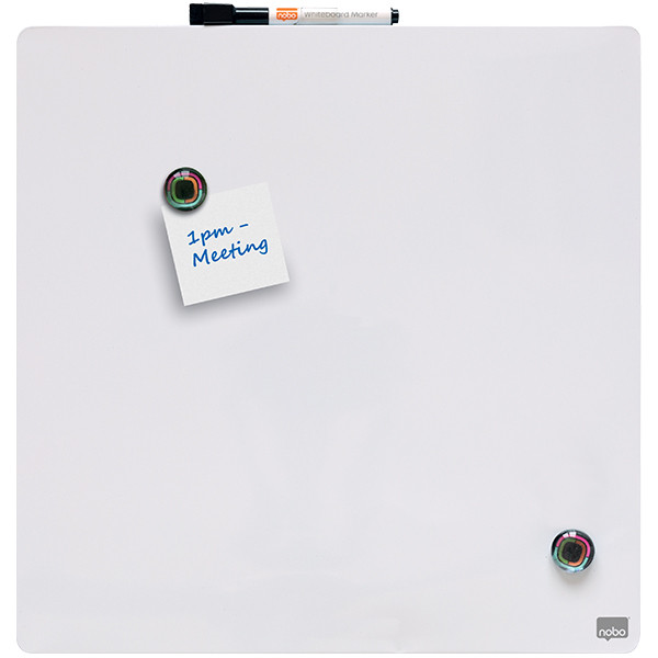 Nobo white magnetic whiteboard, 36cm x 36cm 1903802 208162 - 3