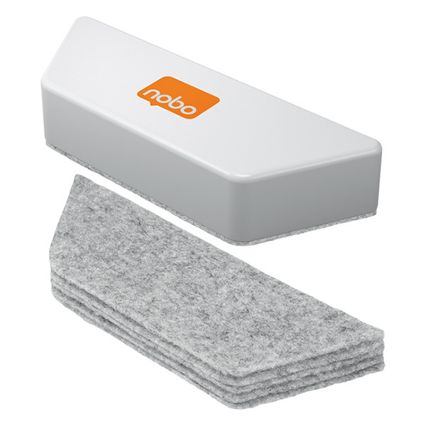 Nobo white magnetic whiteboard eraser 1905325 247518 - 2