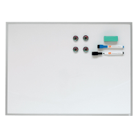 Nobo white whiteboard with aluminium frame, 58.5cm x 43cm 1903777 208171