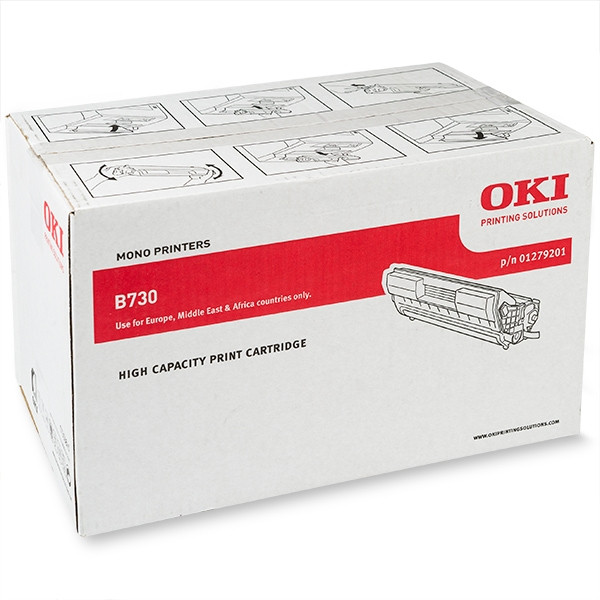 OKI 01279201 black toner (original) 01279201 036110 - 1