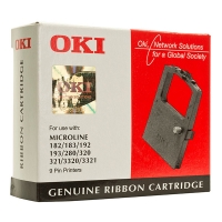 OKI 09002303 black ribbon cassette (original OKI) 09002303 042490