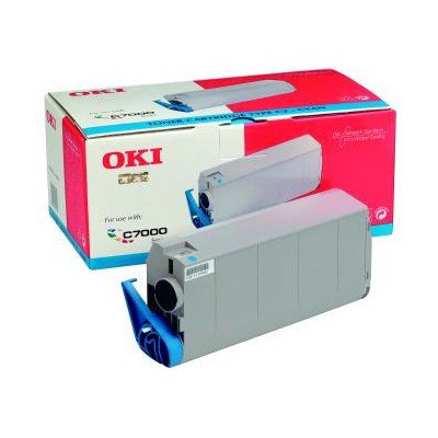 OKI 41304211 cyan toner (original) 41304211 035604 - 1