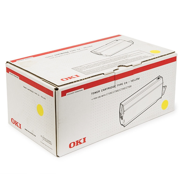 OKI 41963005 yellow toner (original) 41963005 035652 - 1