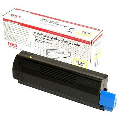 OKI 42127454 high capacity yellow toner (original OKI) 42127454 035758 - 1