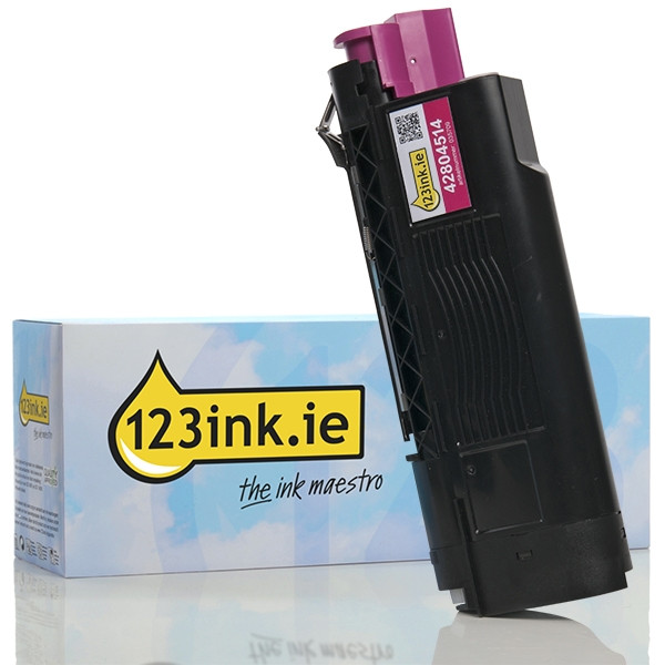 OKI 42804514 magenta toner (123ink version) 42804514C 035709 - 1