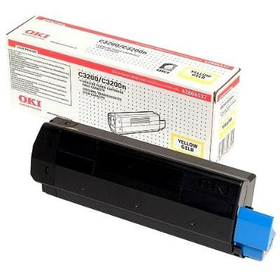 OKI 42804537 high capacity yellow toner (original OKI) 42804537 035734 - 1