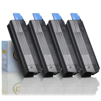 OKI 42804540/39/38/37 toner 4-pack (123ink version)  130054