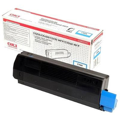 OKI 42804547 cyan toner (original OKI) 42804547 035746 - 1