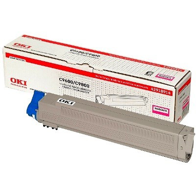 OKI 42918914 magenta toner (original OKI) 42918914 035786 - 1