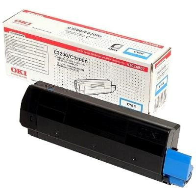 OKI 43034807 cyan toner (original) 43034807 035722 - 1