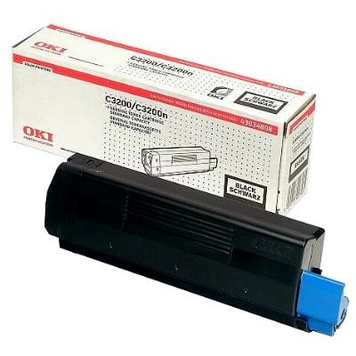 OKI 43034808 black toner (original) 43034808 035720 - 1