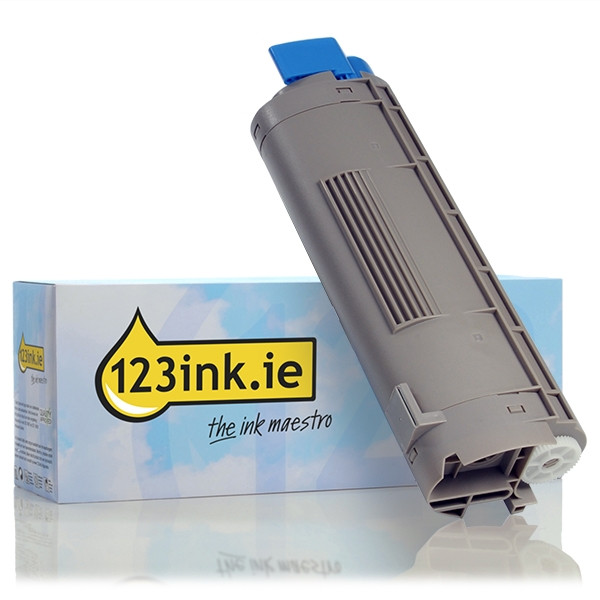 OKI 43324423 cyan toner (123ink version) 43324423C 035847 - 1