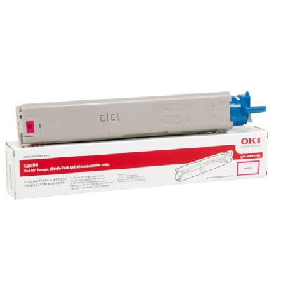 OKI 43459330 high capacity magenta toner (original OKI) 43459330 035948 - 1