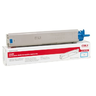 OKI 43459331 high capacity cyan toner (original OKI) 43459331 035950 - 1