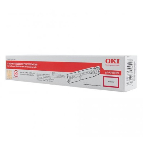 OKI 43459370 magenta toner (original OKI) 43459370 036064 - 1