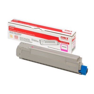 OKI 43487710 magenta toner (original OKI) 43487710 035878 - 1