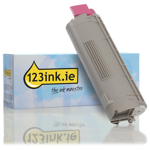 OKI 43865722 magenta toner (123ink version) 43865722C 035983 - 1