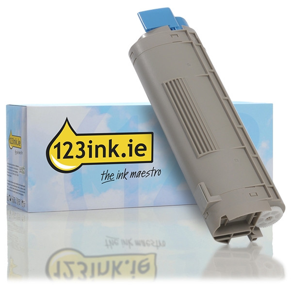 OKI 43865723 cyan toner (123ink version) 43865723C 035985 - 1