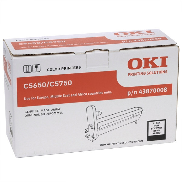 OKI 43870008 black drum (original) 43870008 035976 - 1