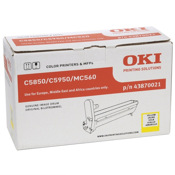 OKI 43870021 yellow drum (original OKI) 43870021 035988 - 1