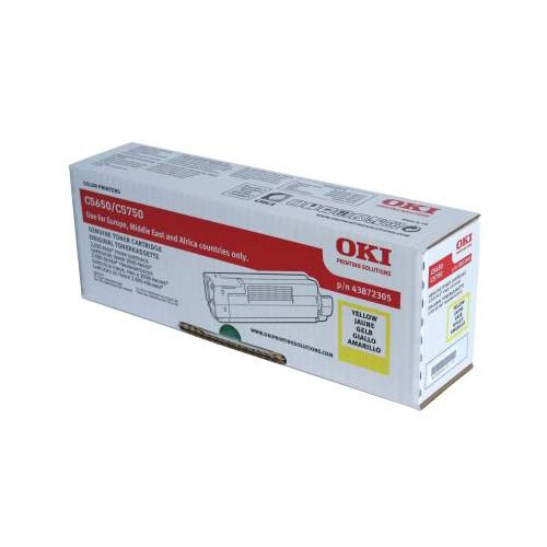 OKI 43872305 yellow toner (original OKI) 43872305 035962 - 1