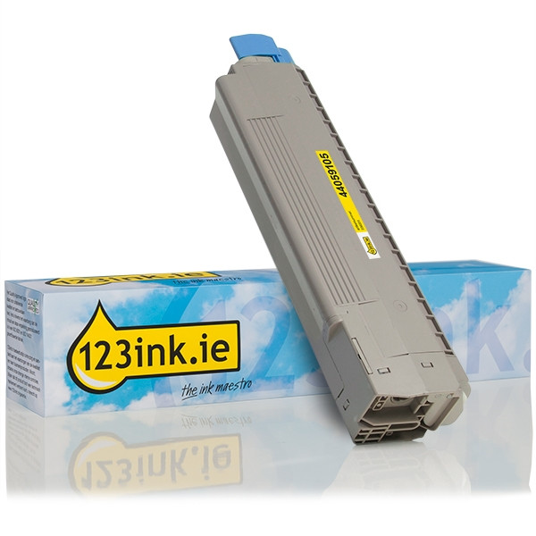 OKI 44059105 yellow toner (123ink version) 44059105C 036031 - 1