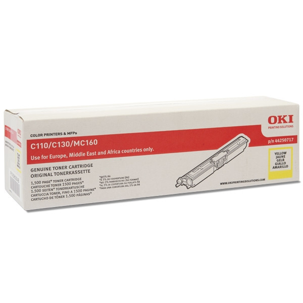 OKI 44250717 yellow toner (original OKI) 44250717 042506 - 1