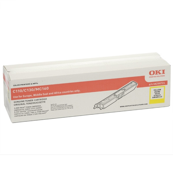 OKI 44250721 high capacity yellow toner (original OKI) 44250721 042512 - 1