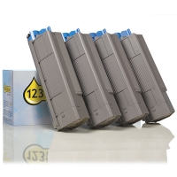 OKI 44315308/7/6/5 toner 4-pack (123ink version)  130057