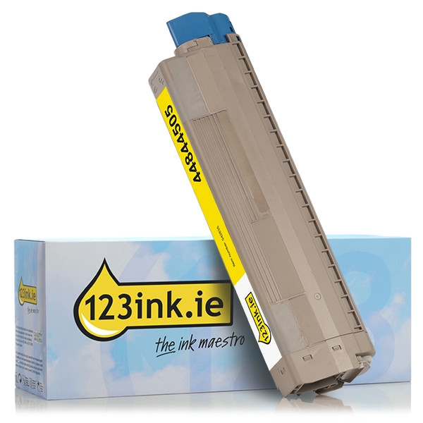 OKI 44844505 yellow toner (123ink version) 44844505C 042635 - 1