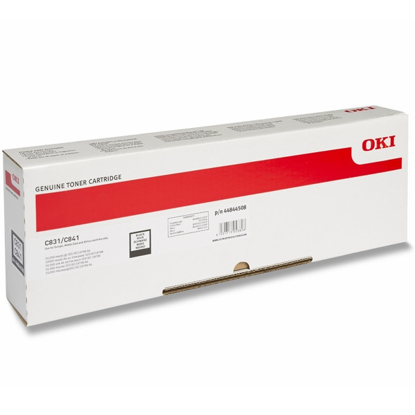 OKI 44844508 black toner (original OKI) 44844508 042628 - 1