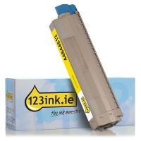 OKI 44844613 yellow toner (123ink version) 44844613C 042627