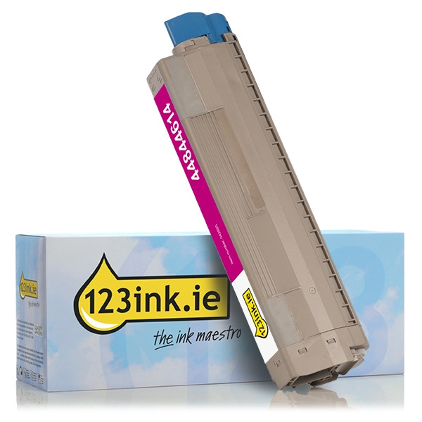 OKI 44844614 magenta toner (123ink version) 44844614C 042625 - 1