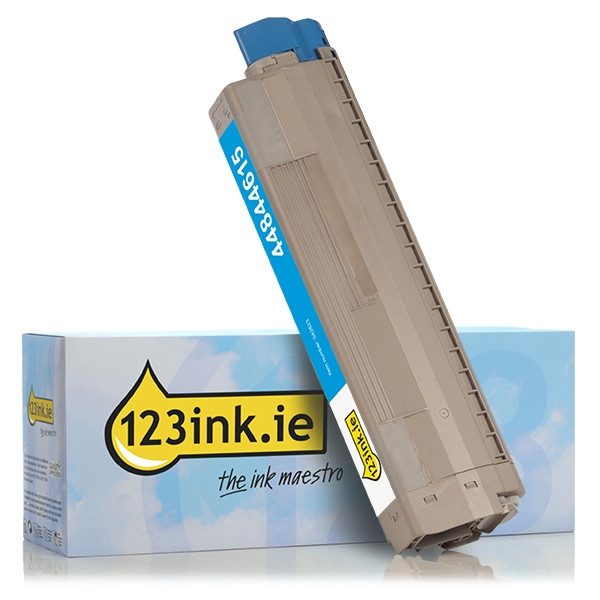 OKI 44844615 cyan toner (123ink version) 44844615C 042623 - 1