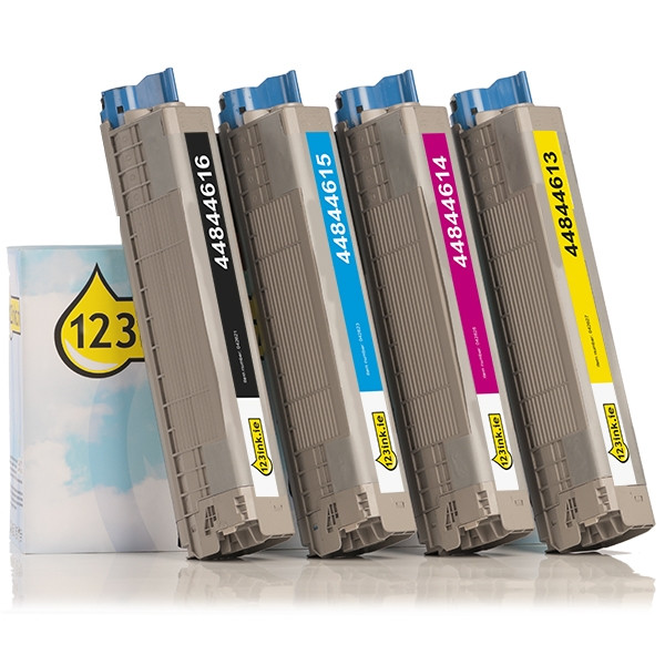 OKI 44844616/15/14/13 toner 4-pack (123ink version)  130078 - 1