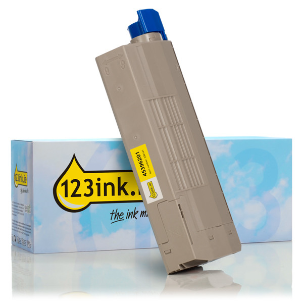 OKI 45396201 high capacity yellow toner (123ink version) 45396201C 036141 - 1