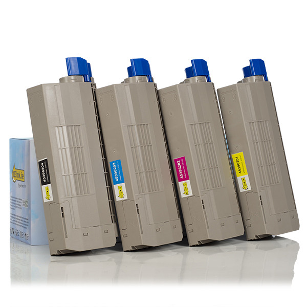 OKI 45396204/03/02/01 high capacity toner 4-pack (123ink version)  130099 - 1