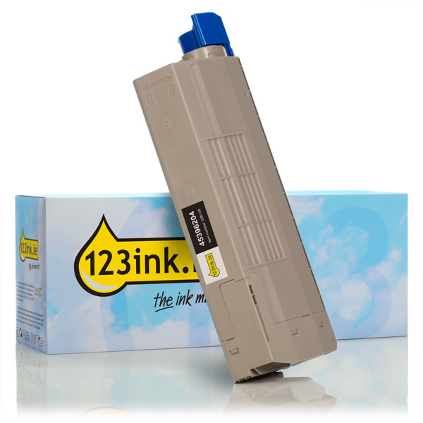 OKI 45396204 black high capacity toner (123ink version) 45396204C 036135 - 1