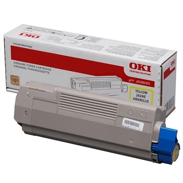 OKI 45396301 yellow toner (original OKI) 45396301 036118 - 1