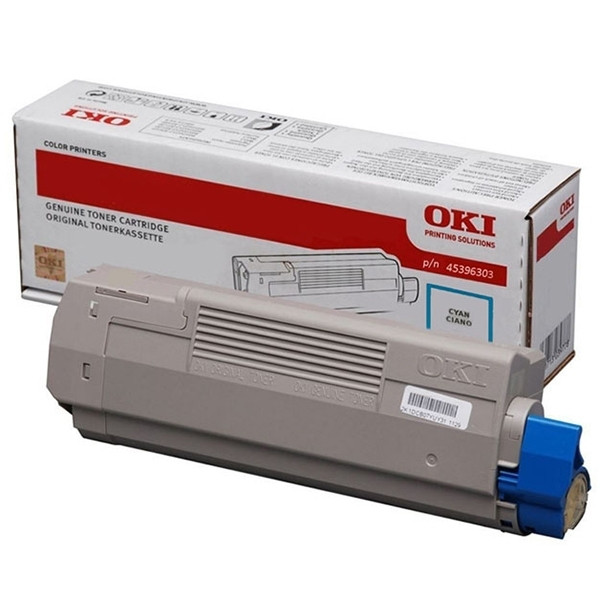 OKI 45396303 cyan toner (original OKI) 45396303 036114 - 1