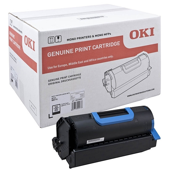 OKI 45439002 high capacity black toner (original) 45439002 036144 - 1