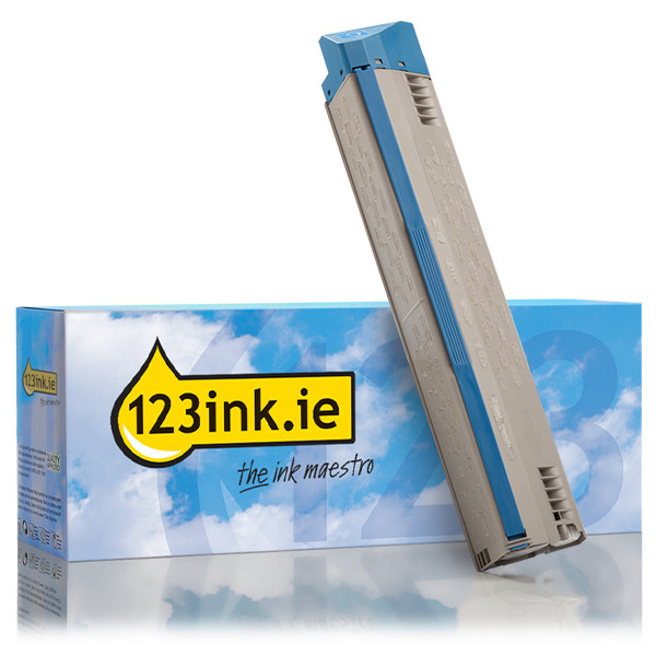 OKI 45536415 cyan toner (123ink version) 45536415C 042669 - 1