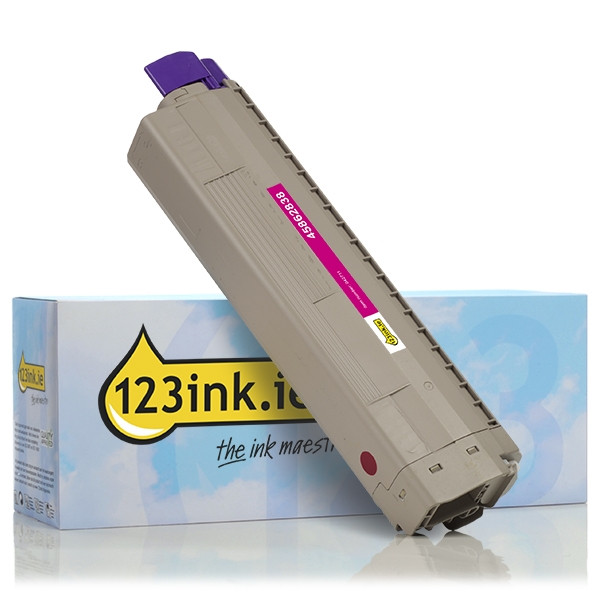 OKI 45862838 magenta toner (123ink version) 45862838C 042711 - 1