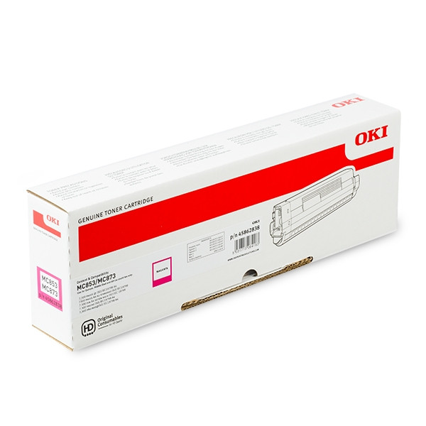 OKI 45862838 magenta toner (original OKI) 45862838 042710 - 1