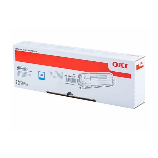 OKI 45862839 cyan toner (original OKI) 45862839 042708 - 1